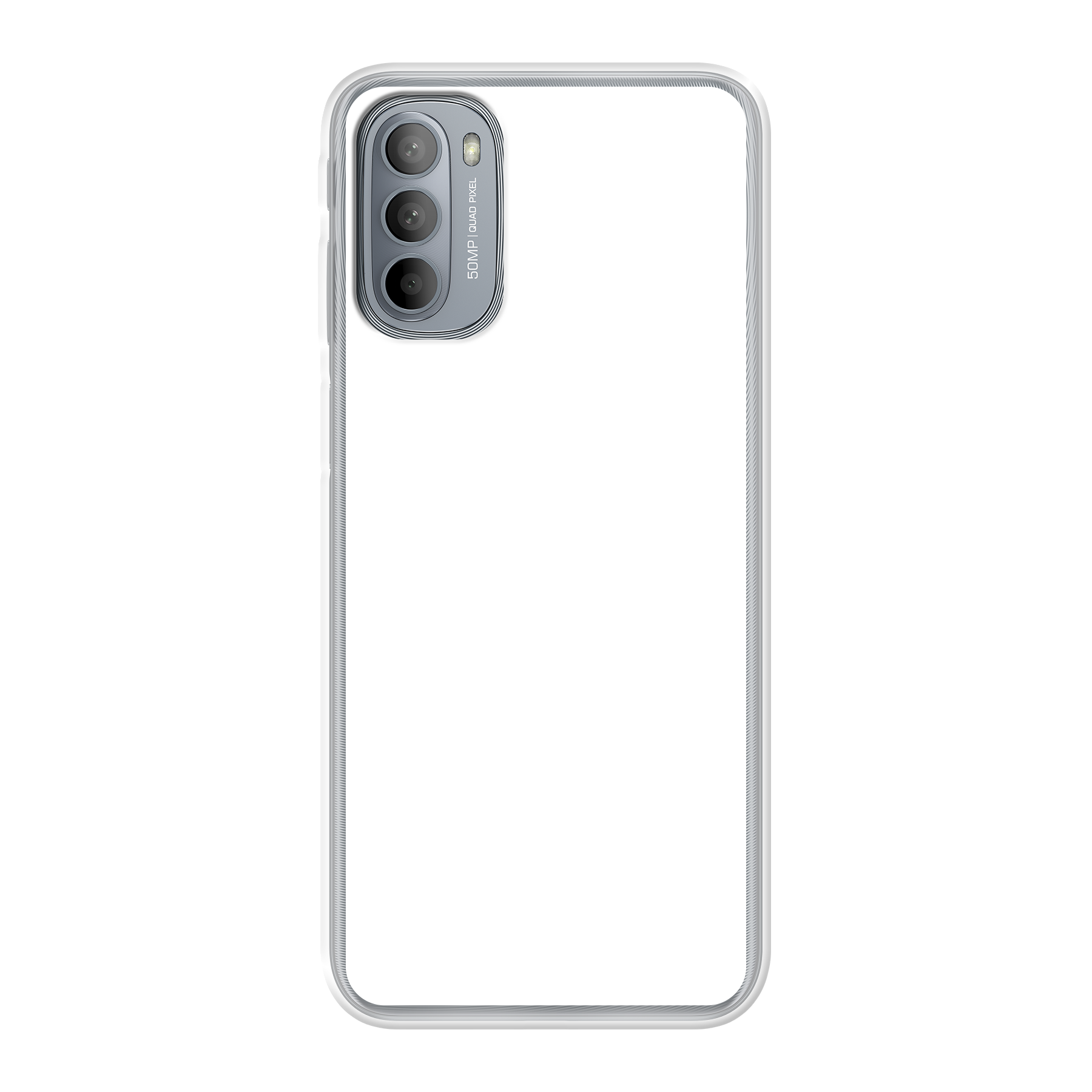 Motorola Moto G31 Soft case (back printed, transparent)