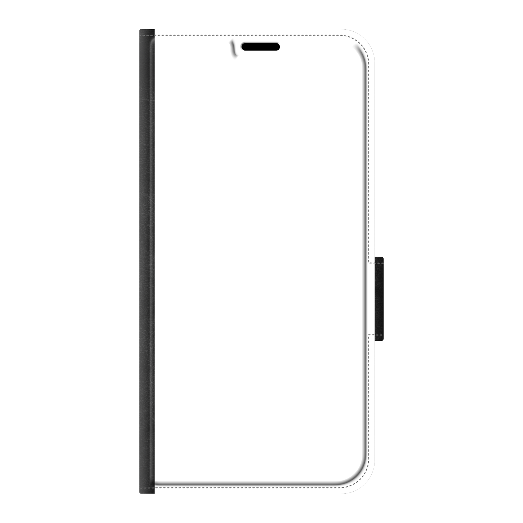 Apple iPhone 17 Pro Wallet case (front printed, black)