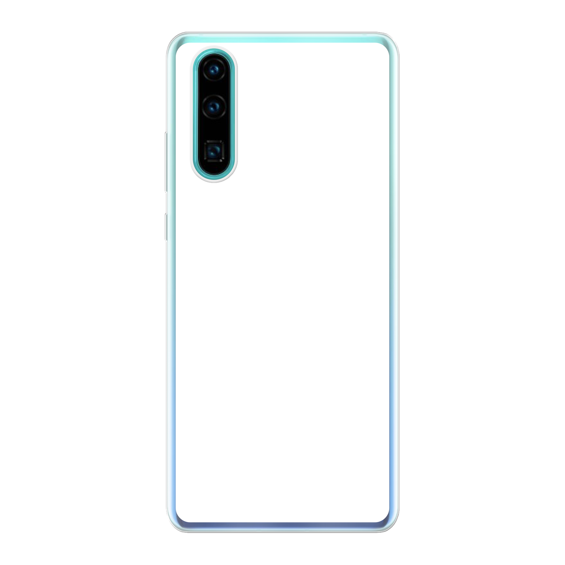 Huawei P30 Soft case (back printed, transparent)