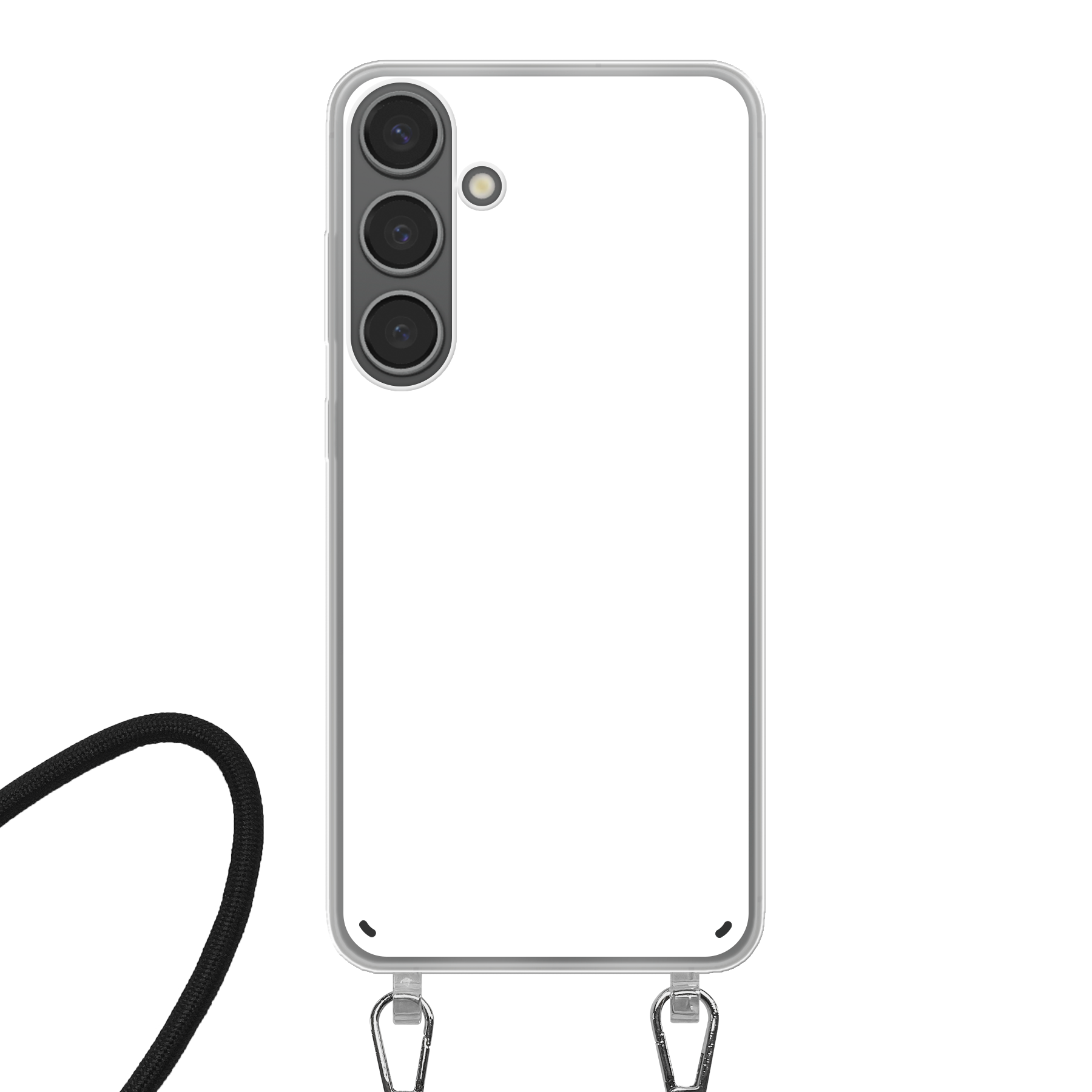 Samsung Galaxy S24 Plus Crossbody case (back printed, transparent)