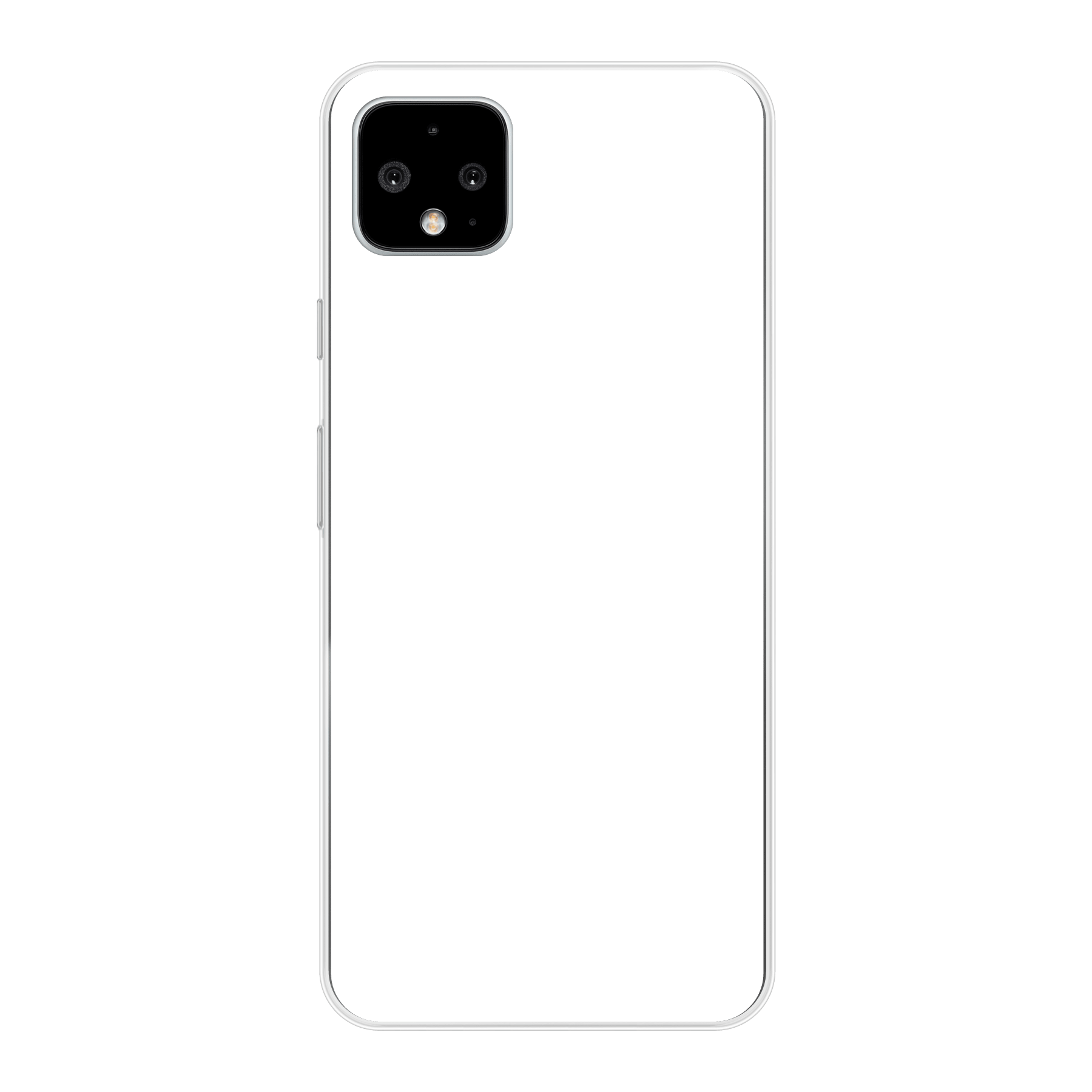 Google Pixel 4 XL Soft case (back printed, transparent)
