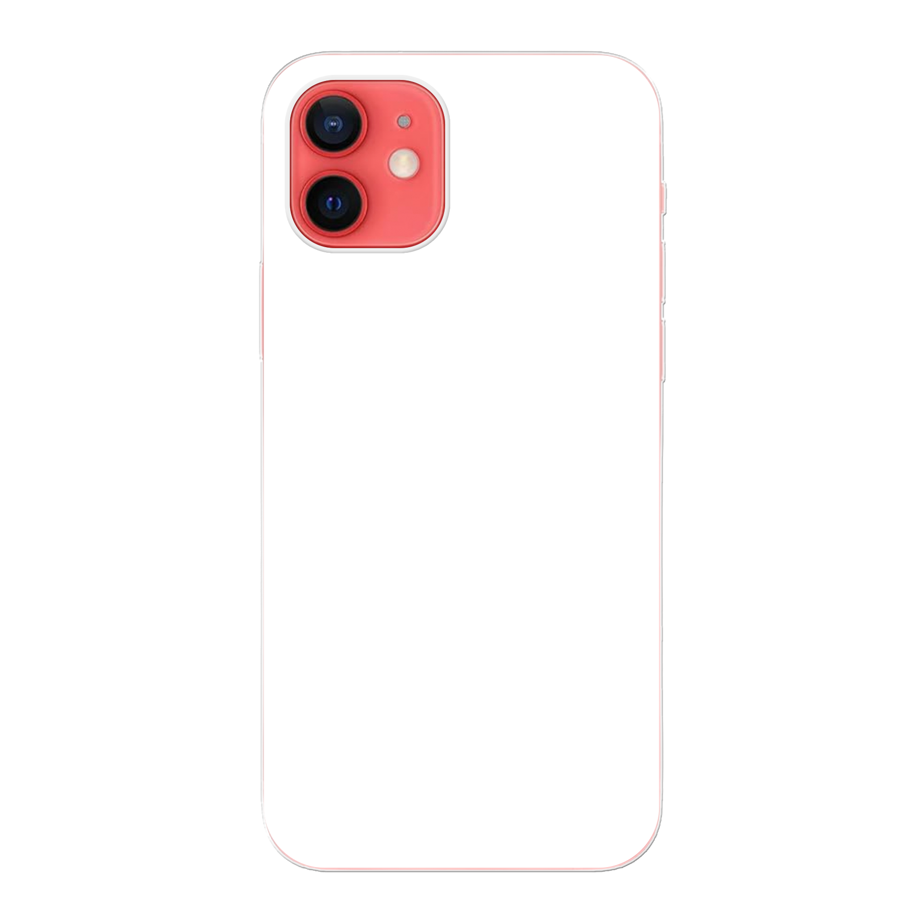 Apple iPhone 12 / iPhone 12 Pro Soft case (back printed, transparent)