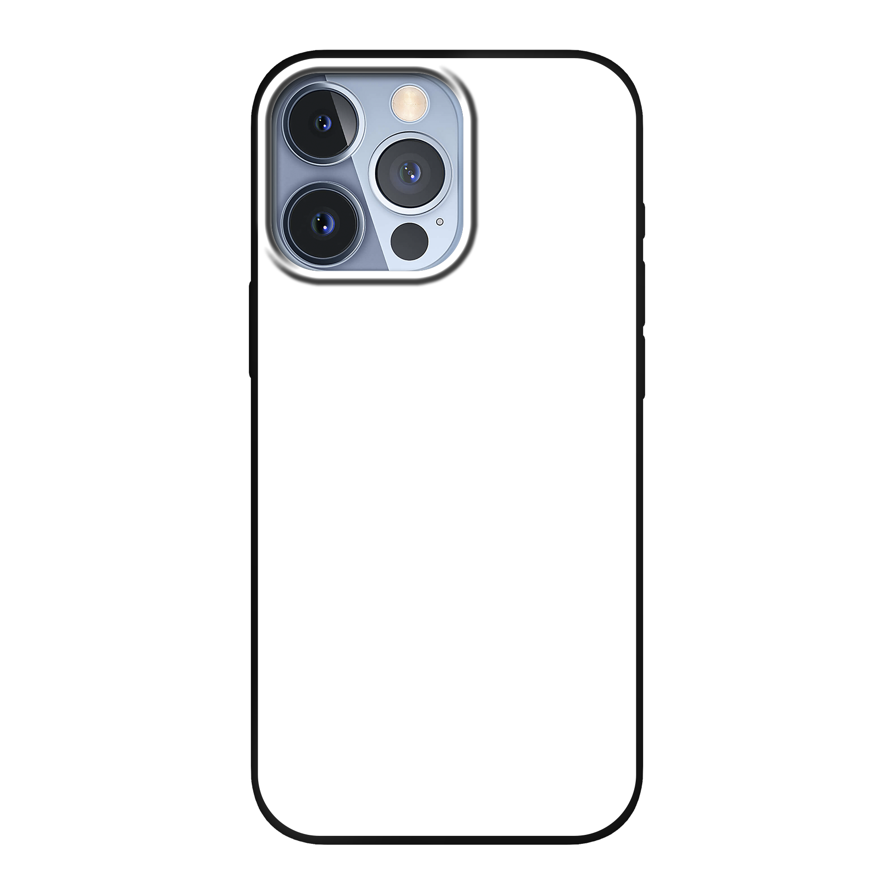 Apple iPhone 13 Pro Hard case (back printed, black)