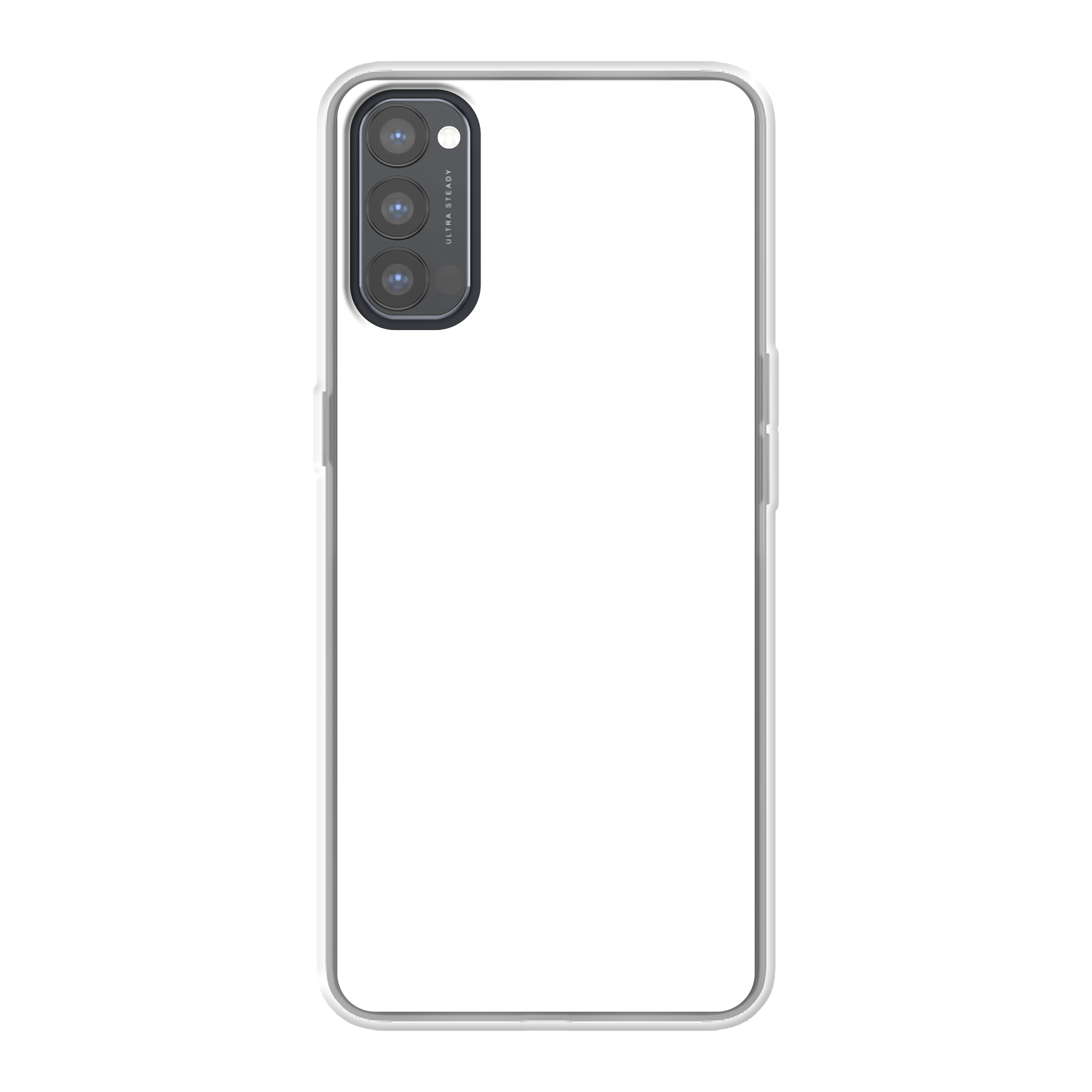 Oppo Reno4 Soft case (back printed, transparent)