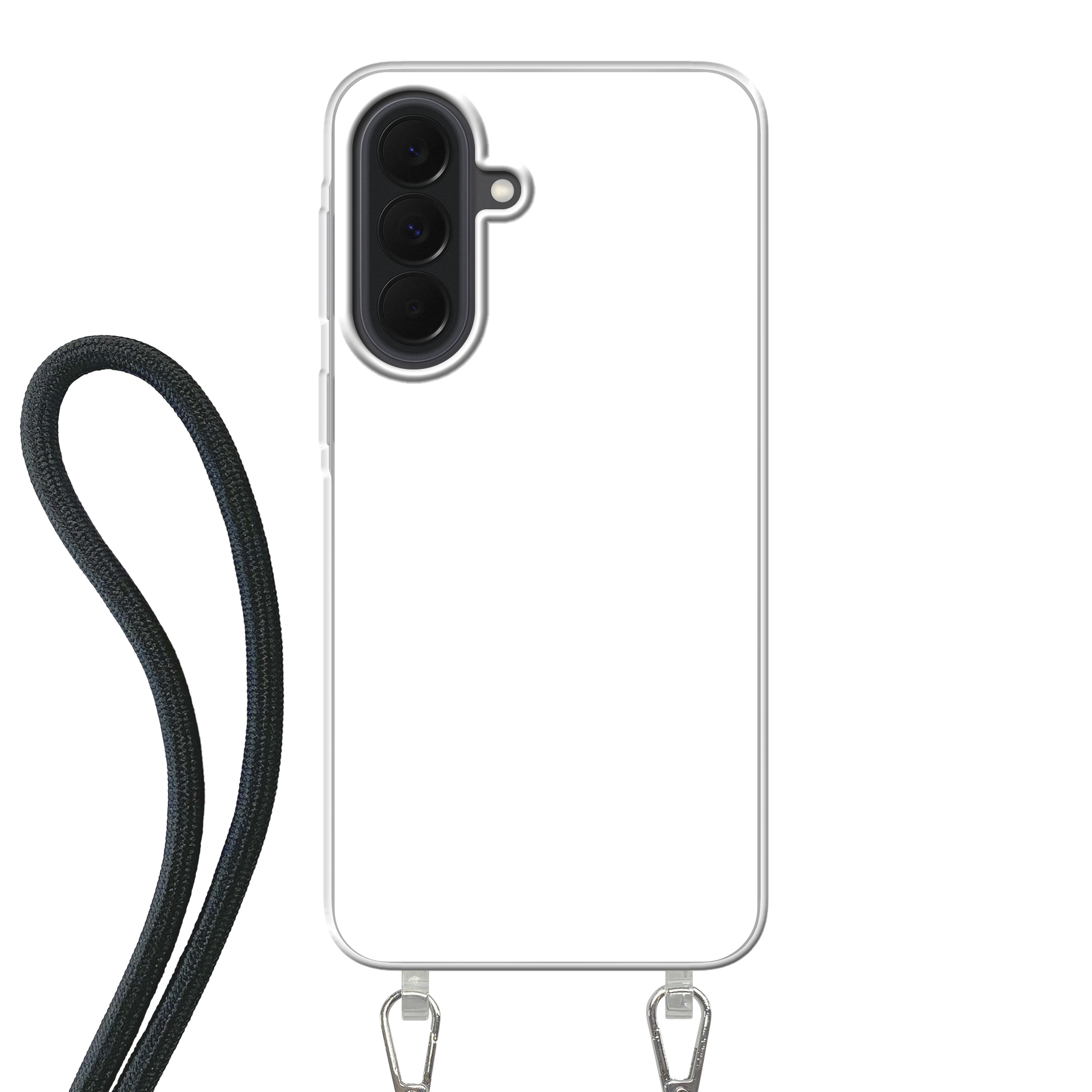 Samsung Galaxy A37 Crossbody case (back printed, transparent)