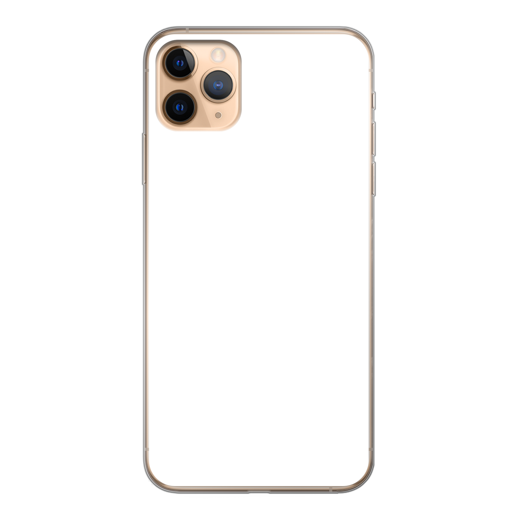 Apple iPhone 11 Pro Max Soft case (back printed, transparent)