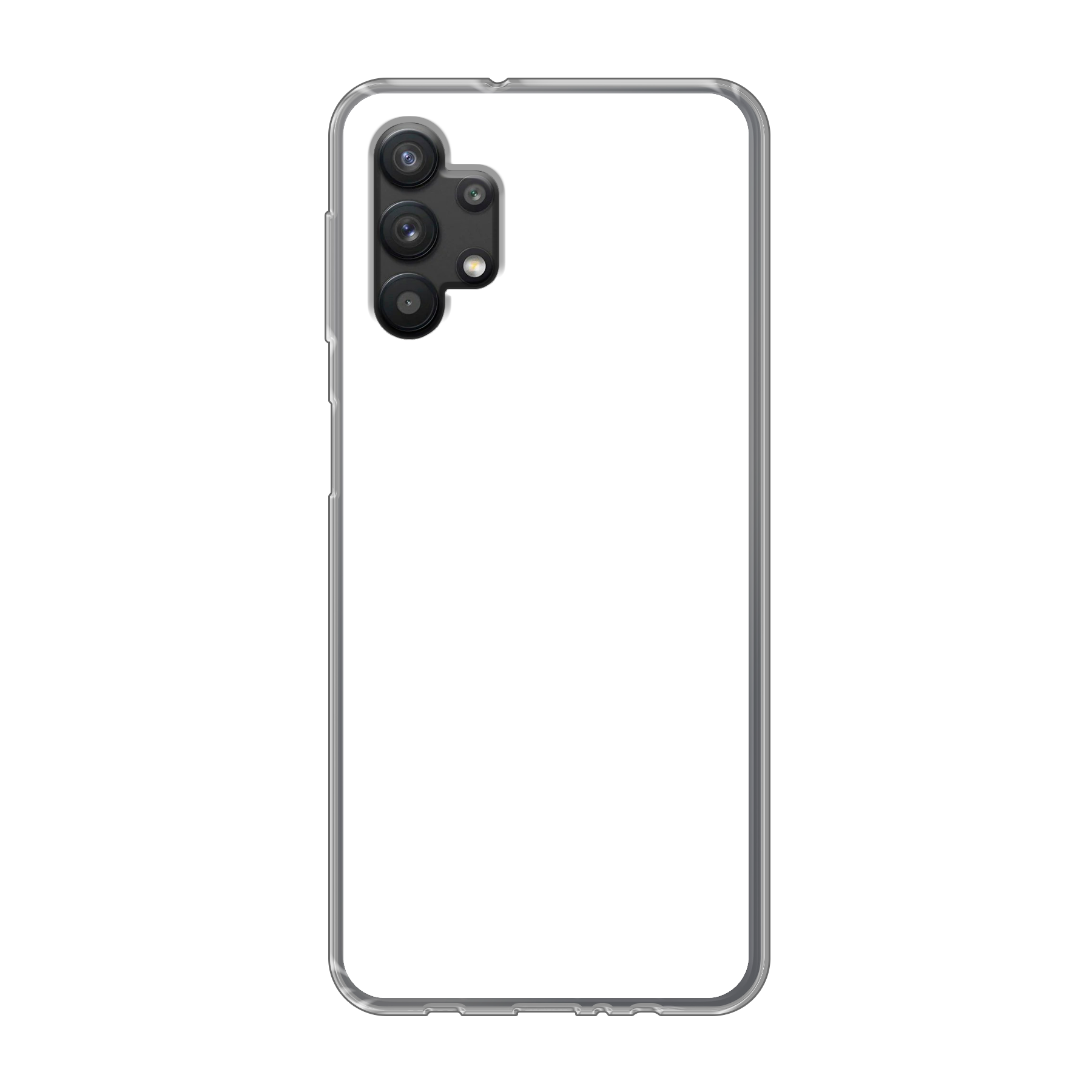 Samsung Galaxy A32 5G Soft case (back printed, transparent)