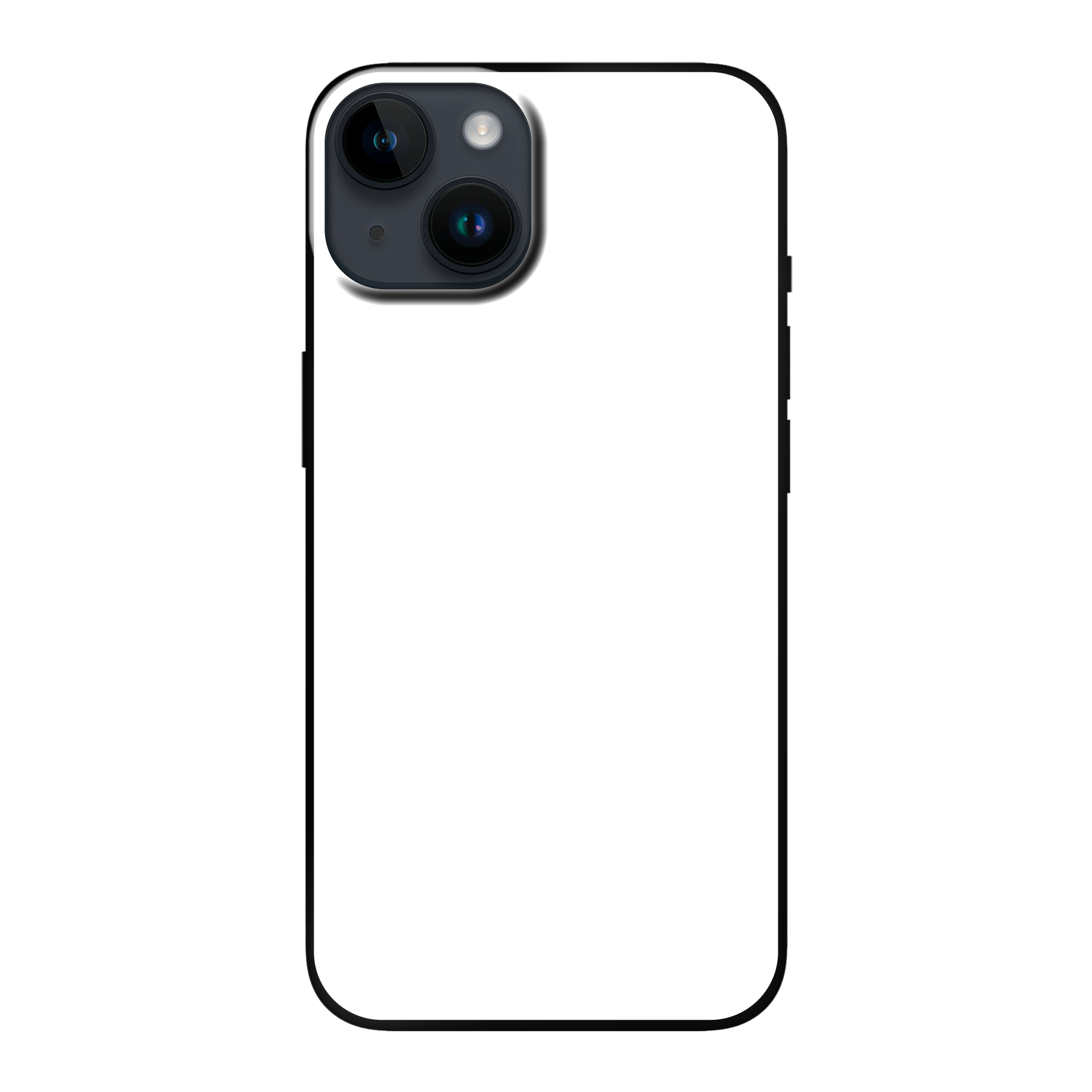Apple iPhone 14 Soft case (back printed, black)