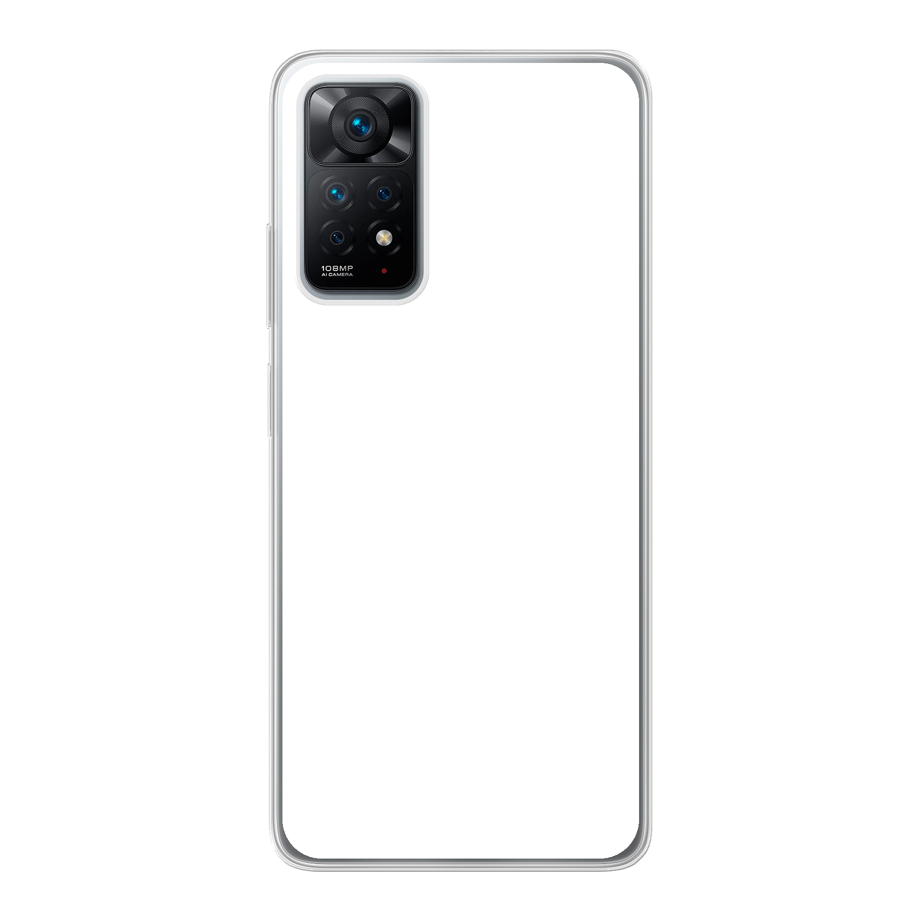 Xiaomi Redmi Note 11 Pro / Redmi Note 11 Pro 5G Soft case (back printed, transparent)