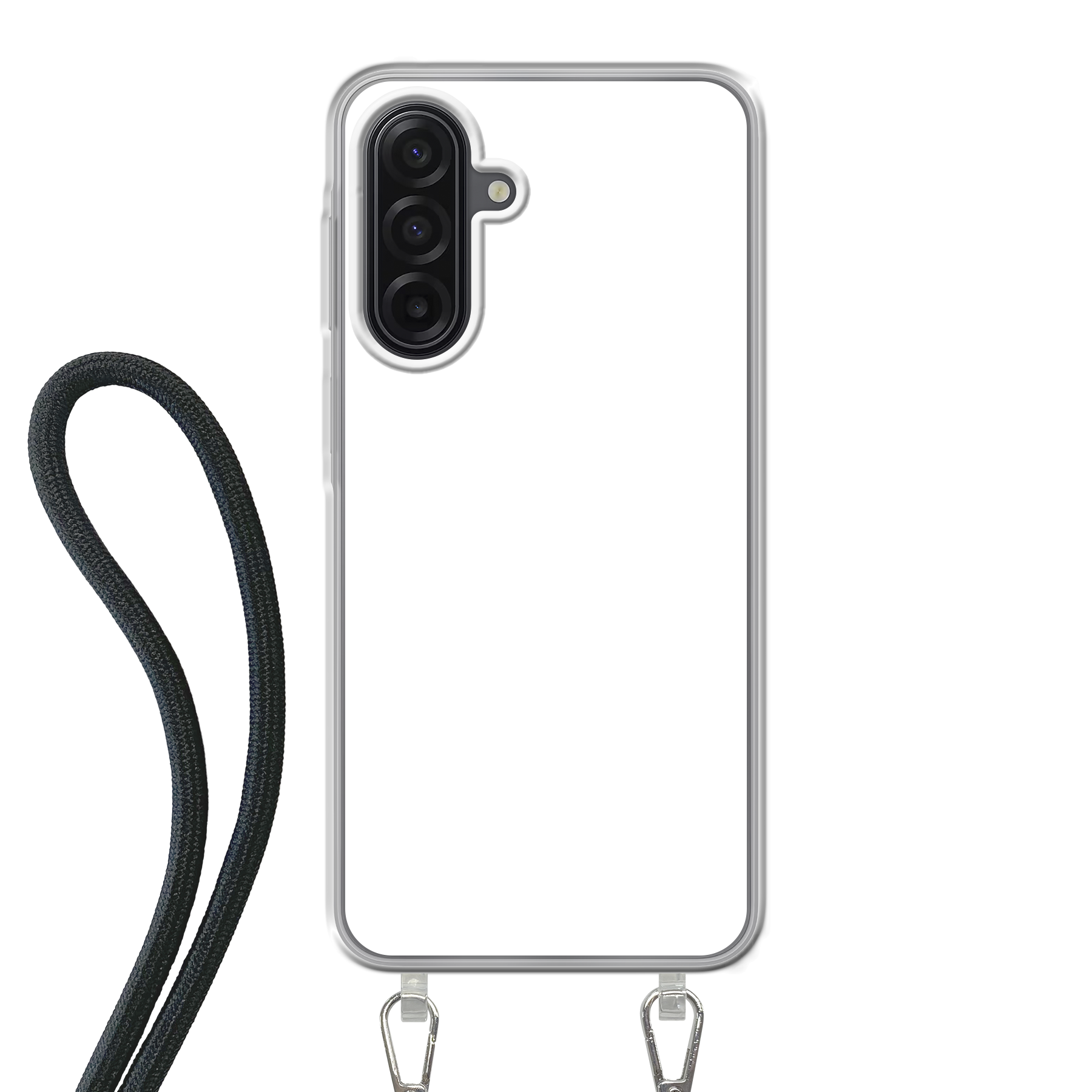 Samsung Galaxy A17 4G / A17 5G Crossbody case (back printed, transparent)