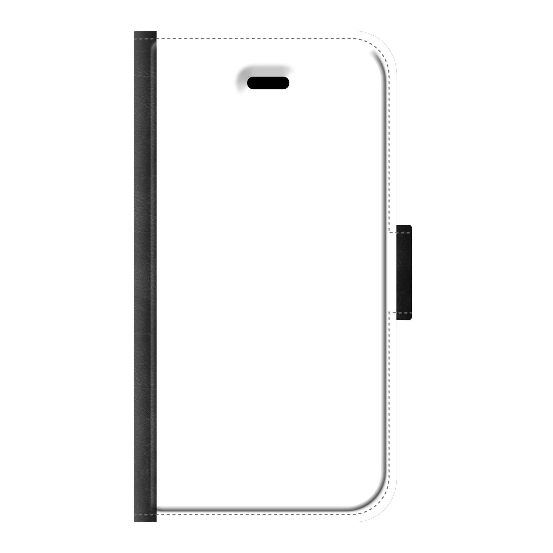 Apple iPhone 5 / 5s / SE (2016) Wallet case (front printed, black)