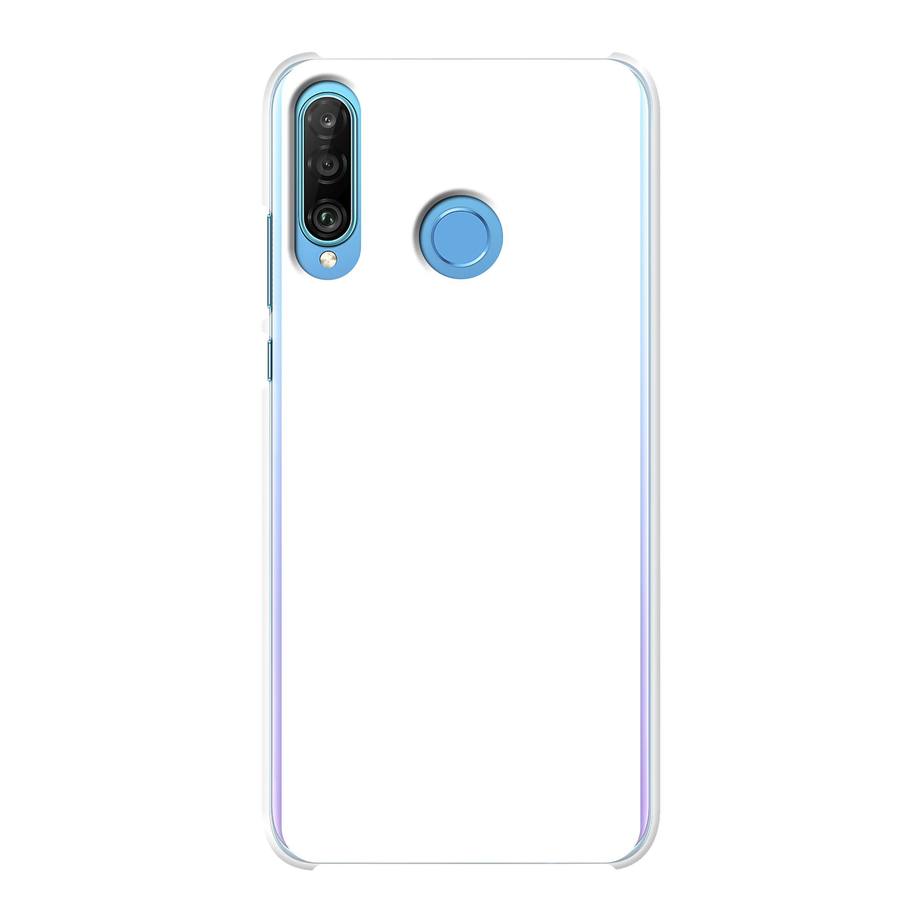 Huawei P30 Lite Hard case (back printed, transparent)