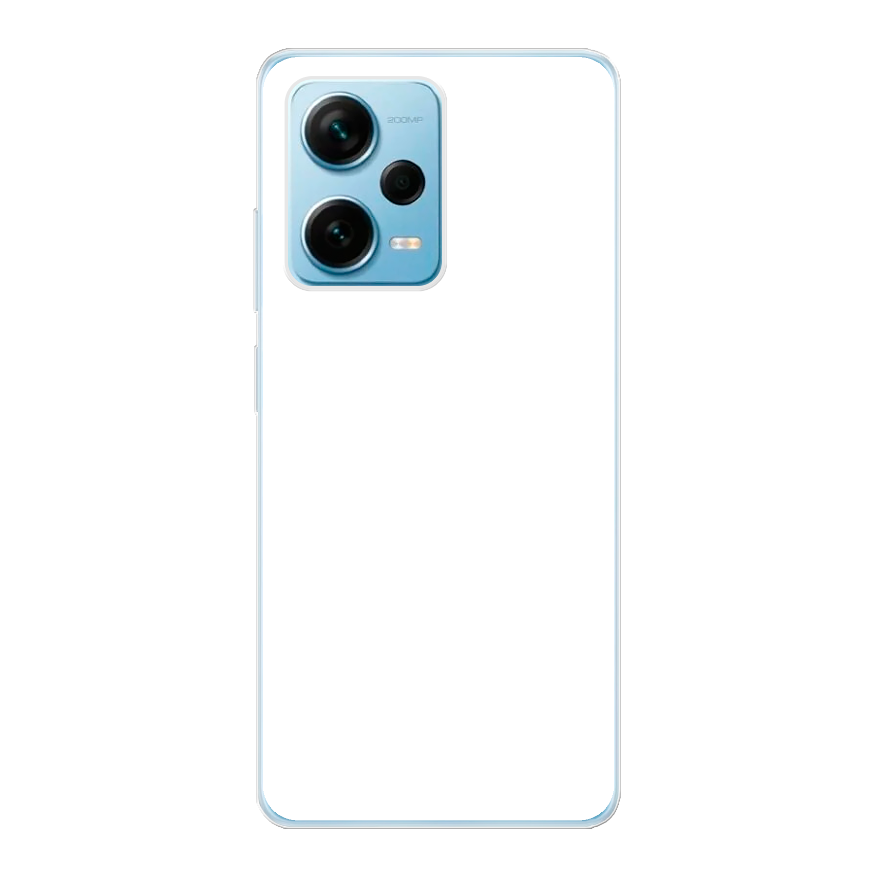 Xiaomi Redmi Note 12 Pro Plus soft case (back printed, transparent)