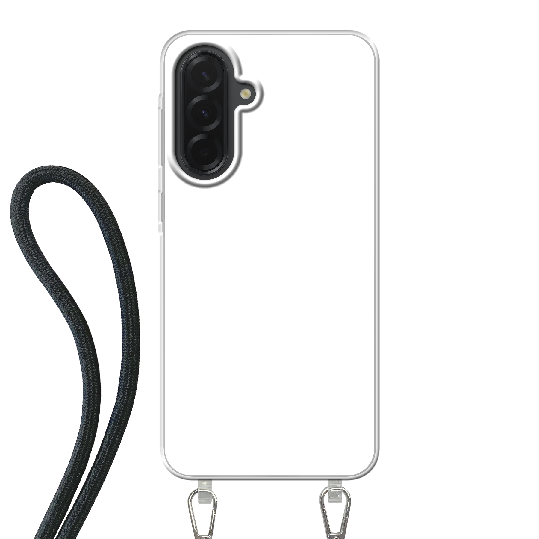 Samsung Galaxy A36 Crossbody case (back printed, transparent)