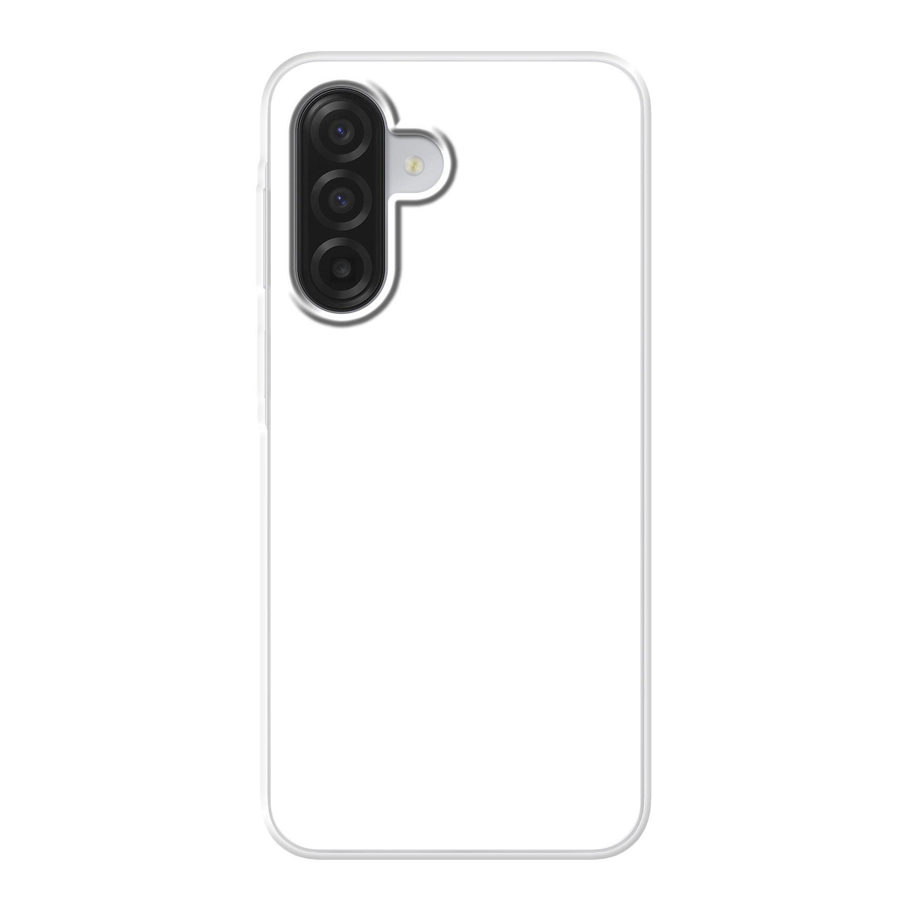 Samsung Galaxy A18 Soft case (back printed, transparent) 
