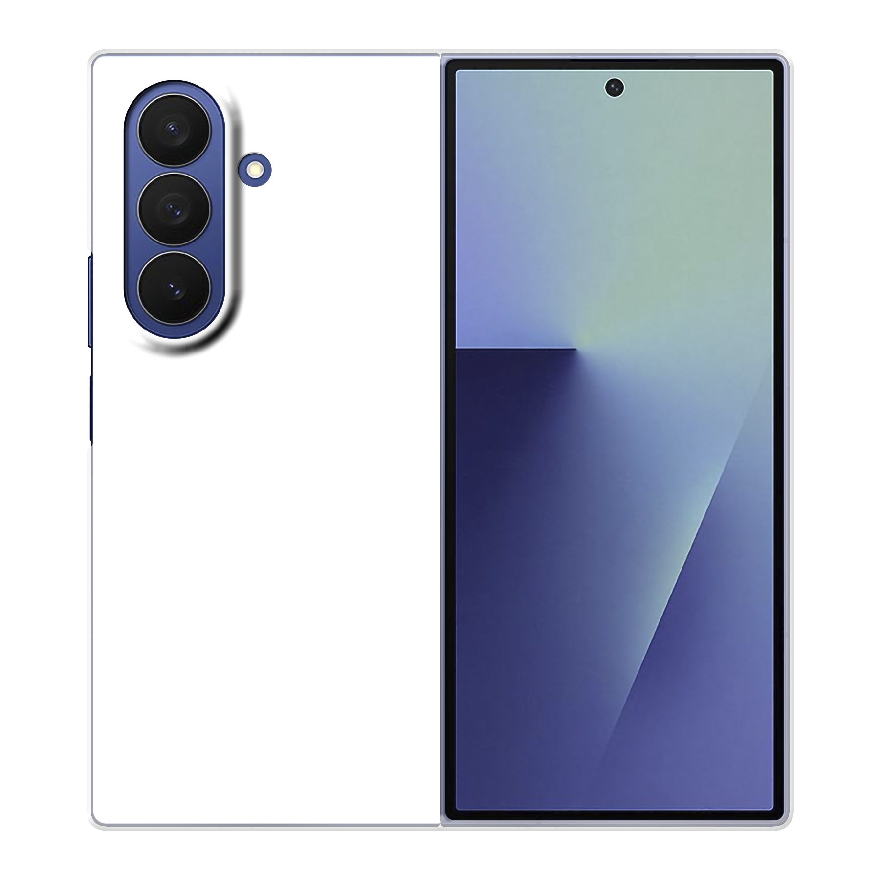 Samsung Galaxy Z Fold7 Hard case (back printed, transparent)