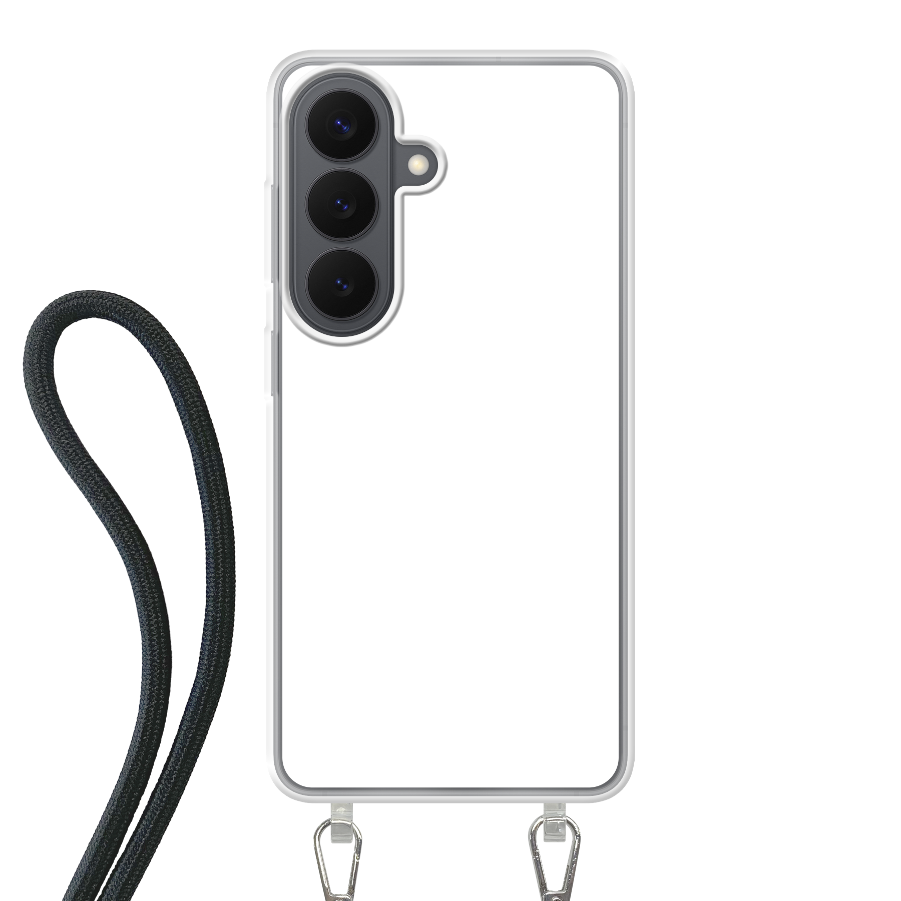 Samsung Galaxy S26 Crossbody case (back printed, transparent)