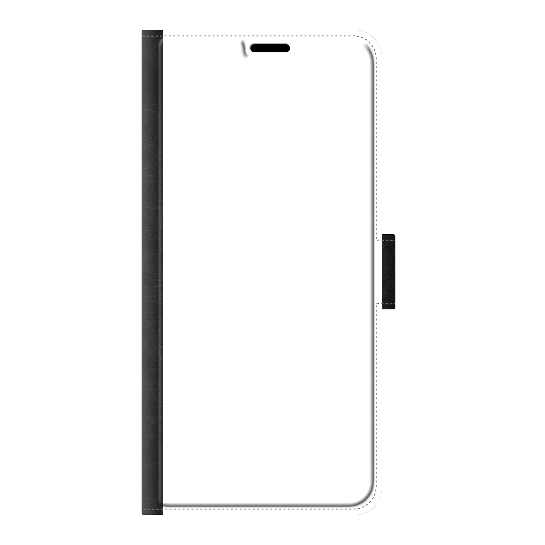 Samsung Galaxy S9 Plus Wallet case (front printed, black)