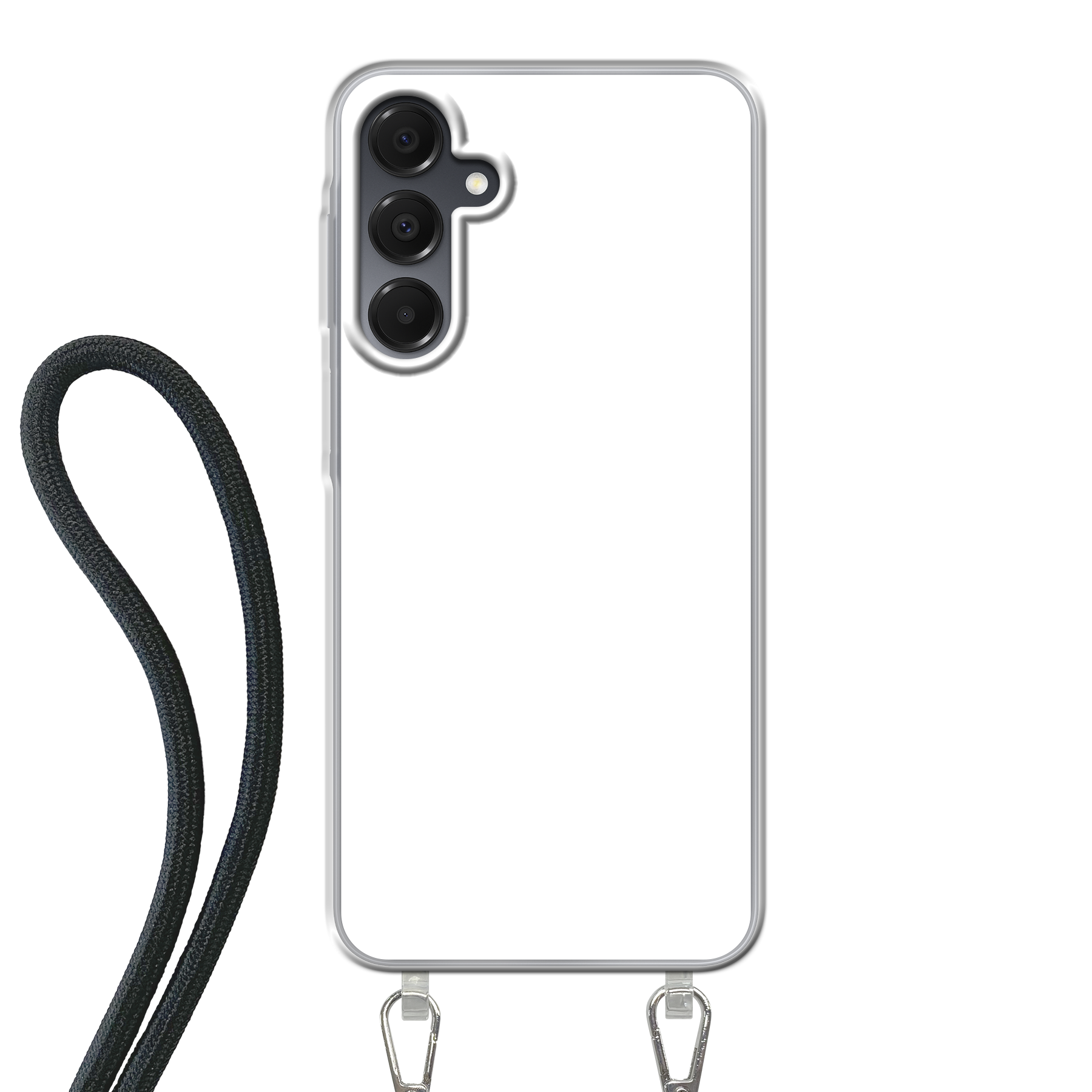 Samsung Galaxy A16 / A16 5G Crossbody case (back printed, transparent)