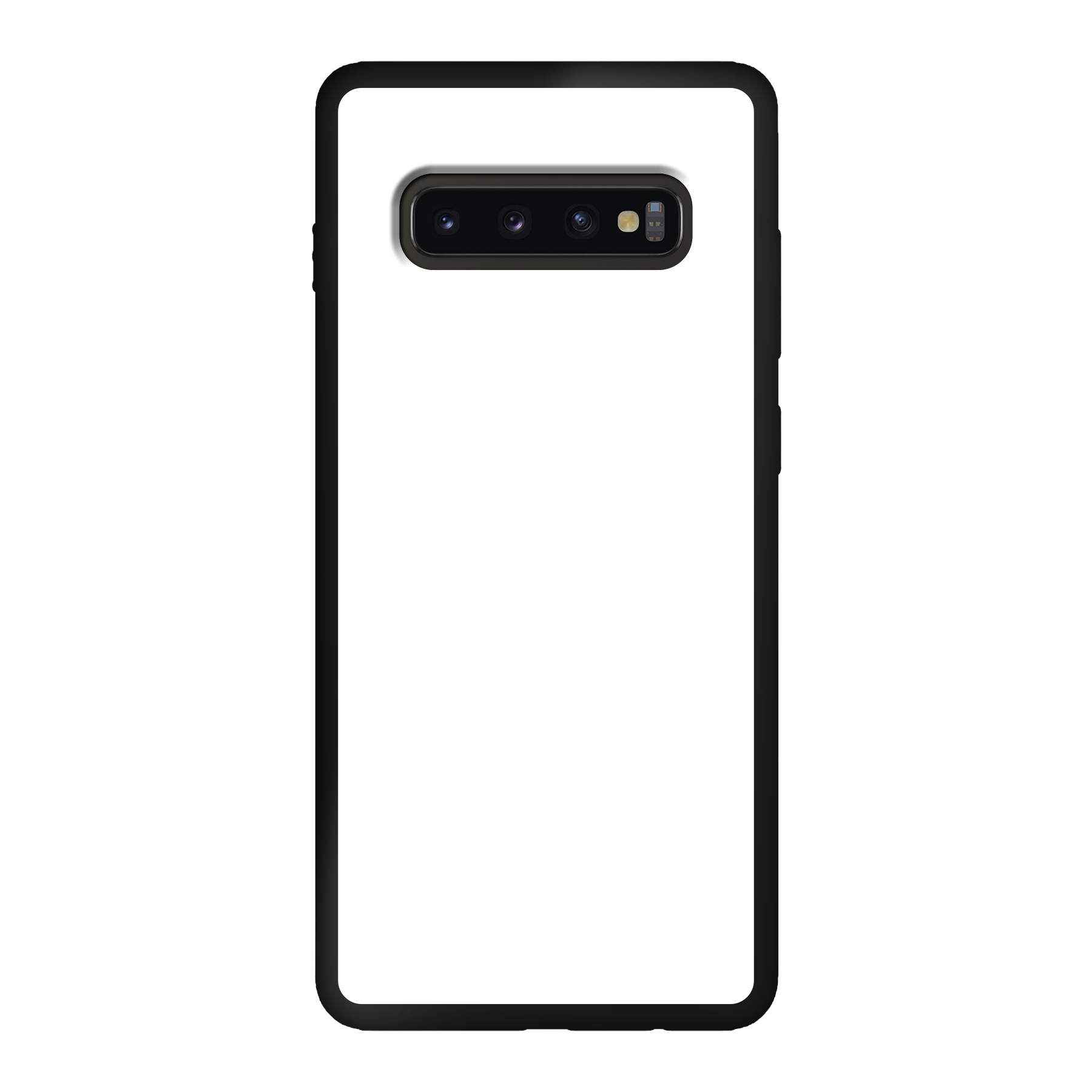 Samsung Galaxy S10 Plus Hard case (back printed, black)