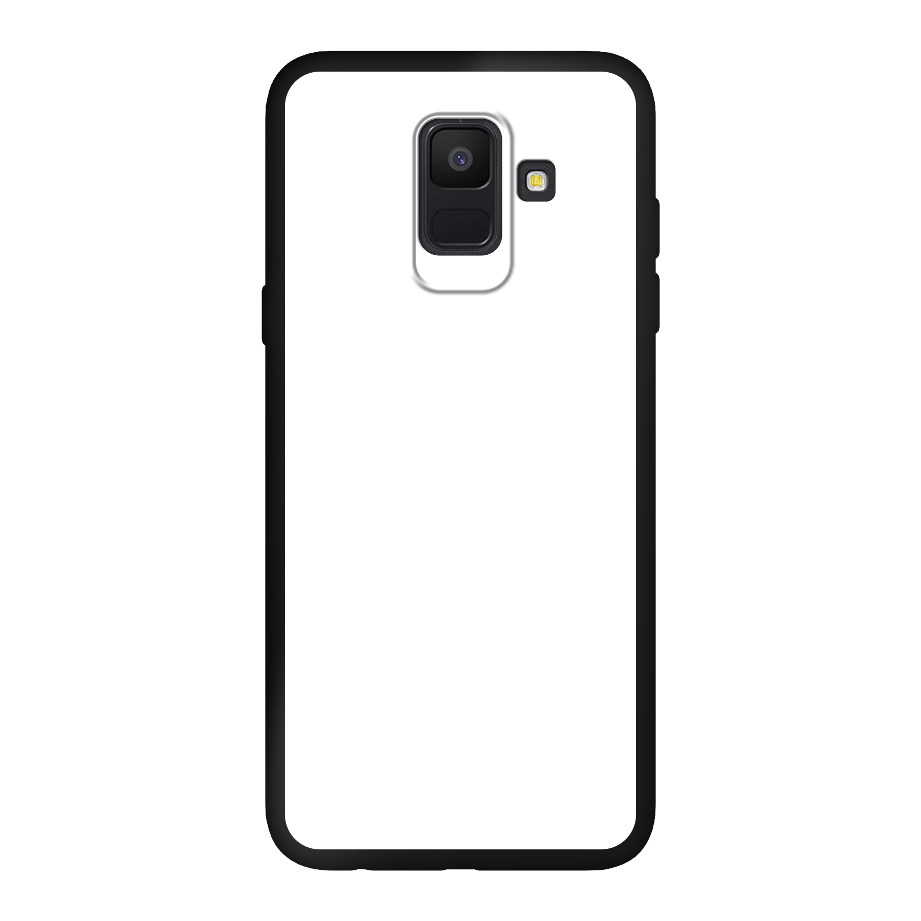 Samsung Galaxy A6 (2018) Soft case (back printed, black)