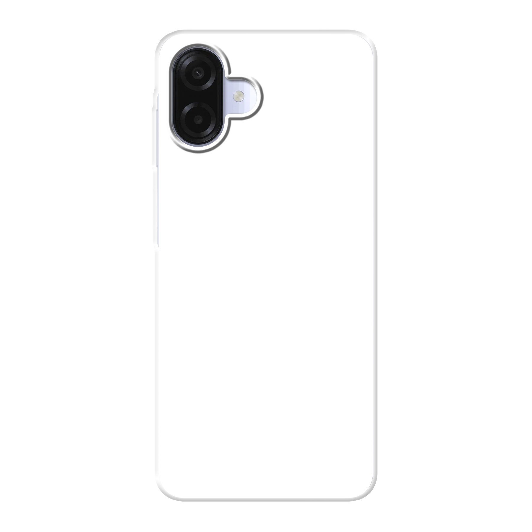 Samsung Galaxy A08 Soft case (back printed, transparent) 