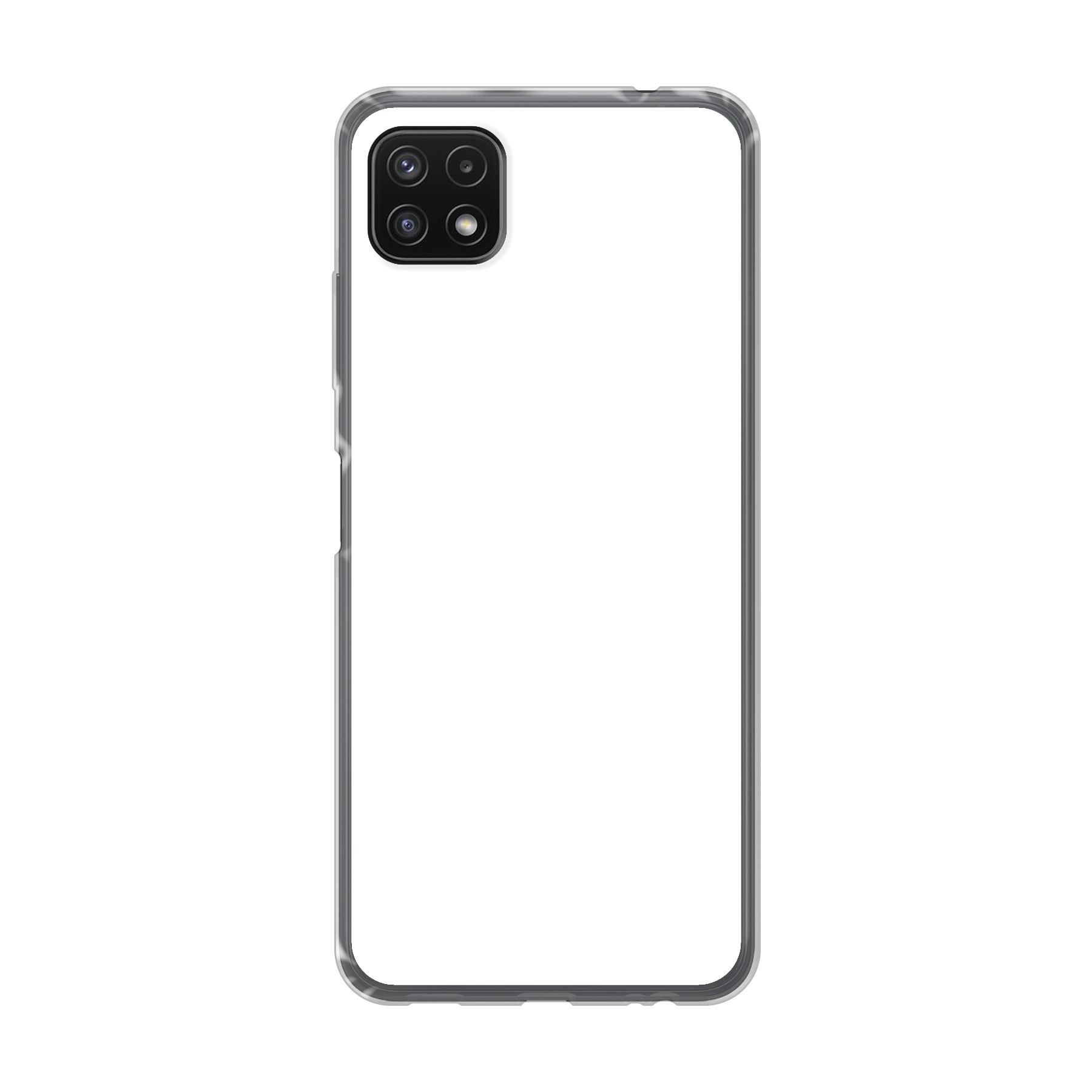 Samsung Galaxy A22 5G Soft case (back printed, transparent)