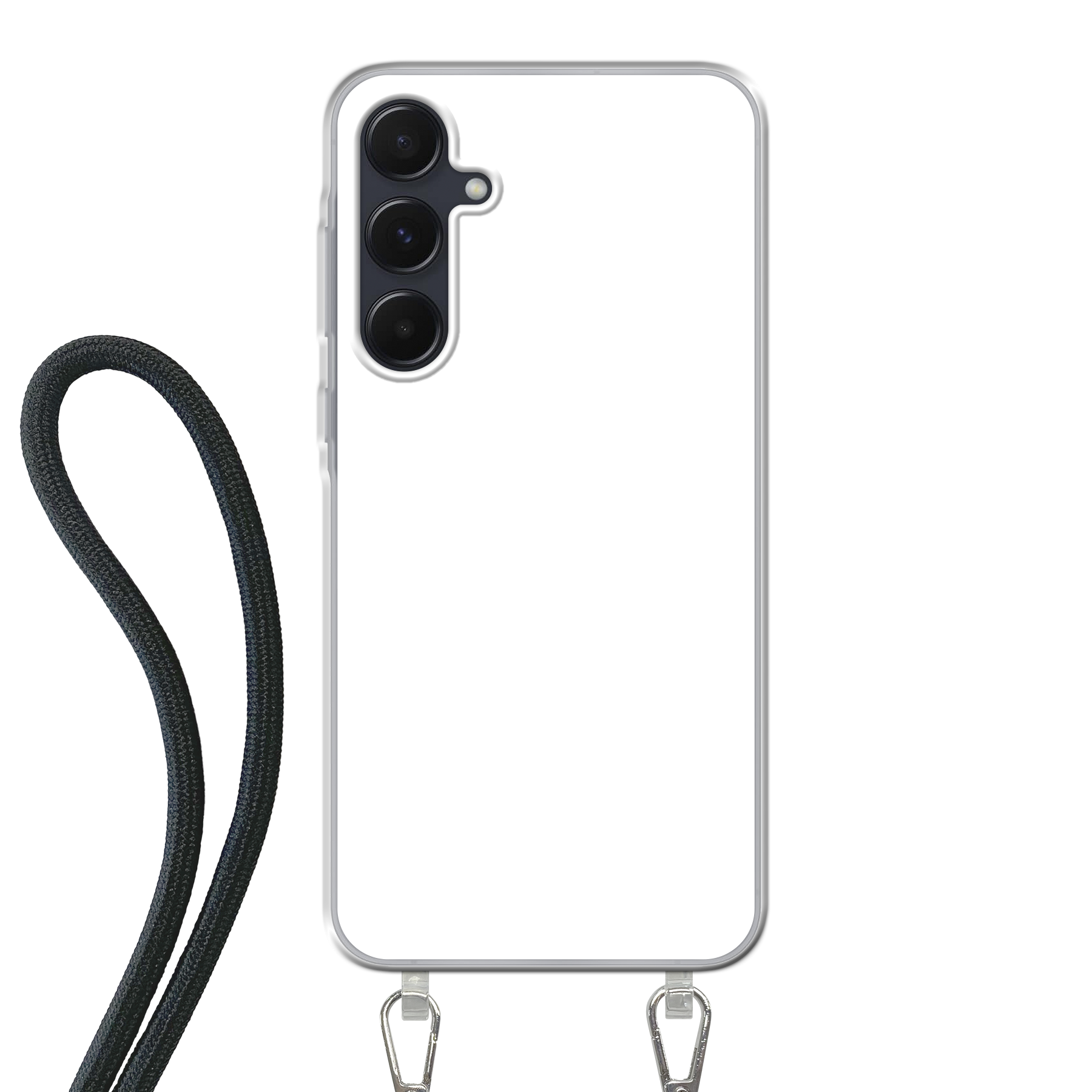 Samsung Galaxy A55 Crossbody case (back printed, transparent)